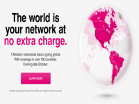 T-Mobile's international plan teased on its own site