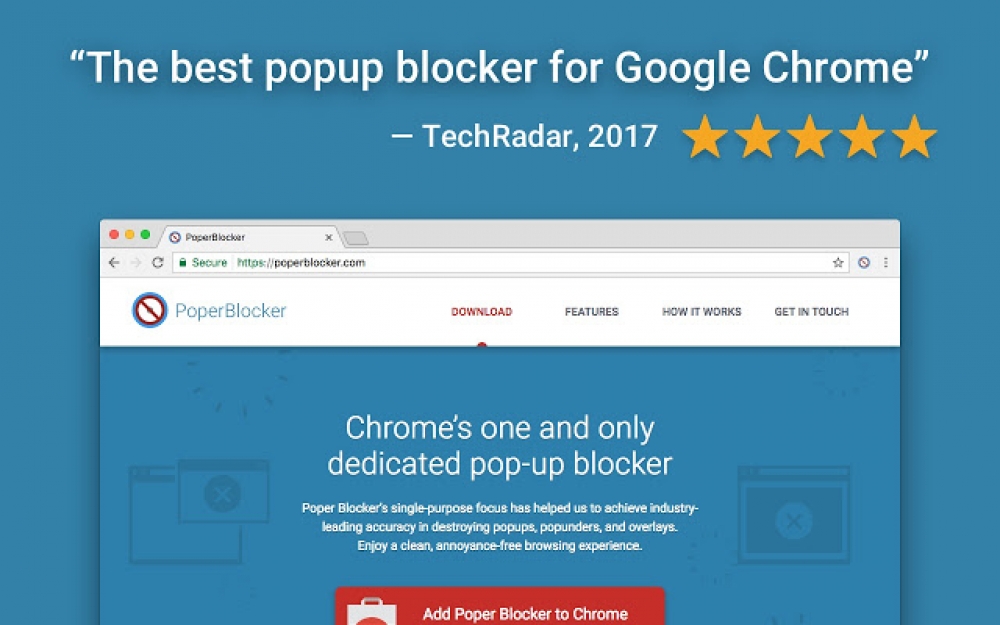 The best popup blocker 2017